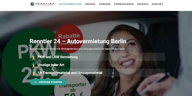 Renntier 24 Autovermietung Berlin