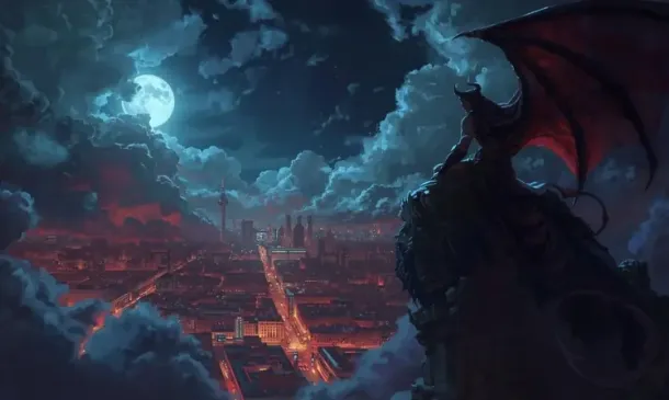 Der Teufel ist der treueste Diener und Gefährte von Luzifer.