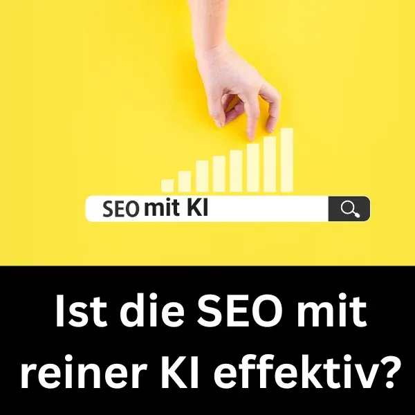 SEO mit KI. Ist die Suchmaschinenoptimierung sinnvoll?