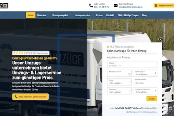 Wichtel Umzüge Header Umzugs Umzugsunternehmen