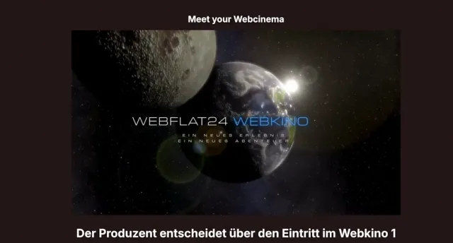 Webkino mit Webflat24.com