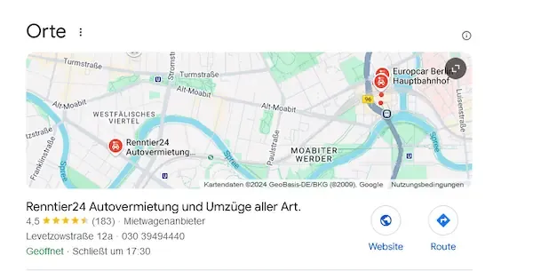 Gute Sichtbarkeit lokale SEO. Wichtig und jetzt günstig.