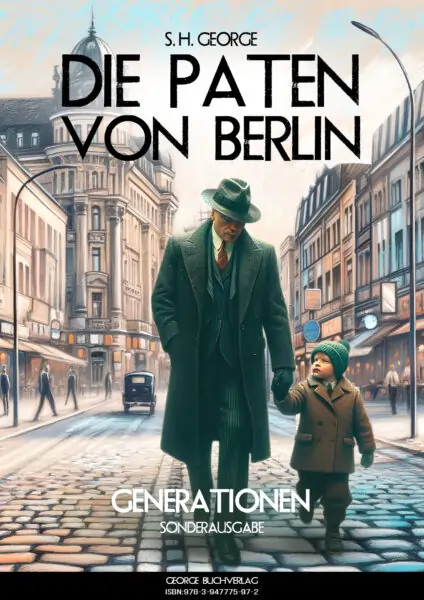 Die Paten von Berlin. Coverhintergrund, das alten Neukölln. Dann mein Enkel und ich.