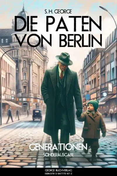 Die Paten von Berlin. Coverhintergrund, das alten Neukölln. Dann mein Enkel und ich.