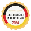 Leistungsträger in Deutschland. Alle Webseiten auf Seite 1 bei Google.